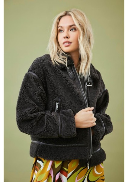 Onlmıchelle Teddy Jacket Otw Kahverengi 15326006