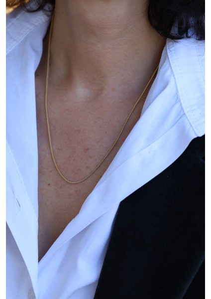 14 Ayar Altın Silindir Örme Zincir fırsatları