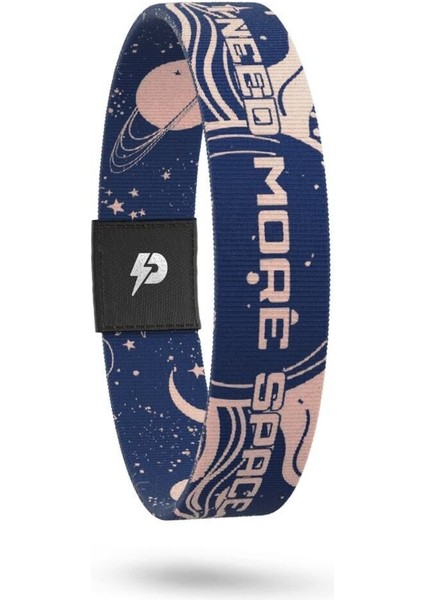I Need More Space - Geri Dönüşümlü Unisex Elastik Baskılı Bileklik ve Hatırlatıcı Kart fiyatları