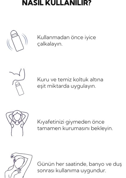 Organik Prebiyotik Roll-On Kadın Deodorant 75 ml