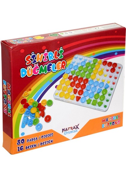 037 Matrax, Sihirli Düğmele - Magical Buttons