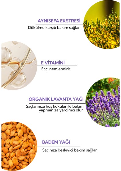 Organik Lavantalı Bebek Şampuanı 350 ml