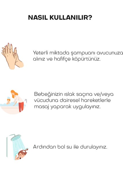 Organik Lavantalı Bebek Şampuanı 350 ml