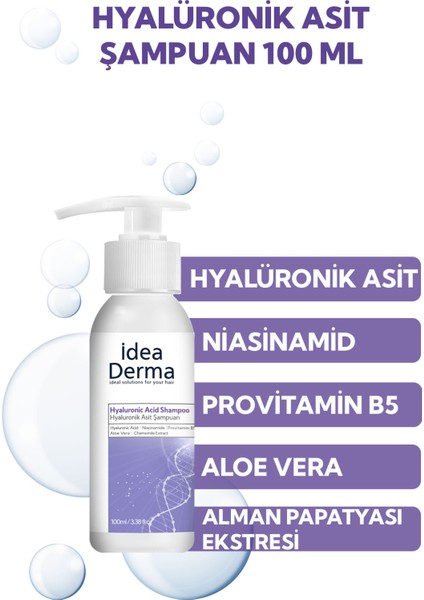 Idea Derma Hyaluronik Asit Şampuan 100 ml
