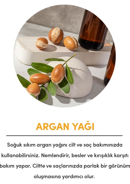 Soğuk Sıkım Argan Yağı 30 ml
