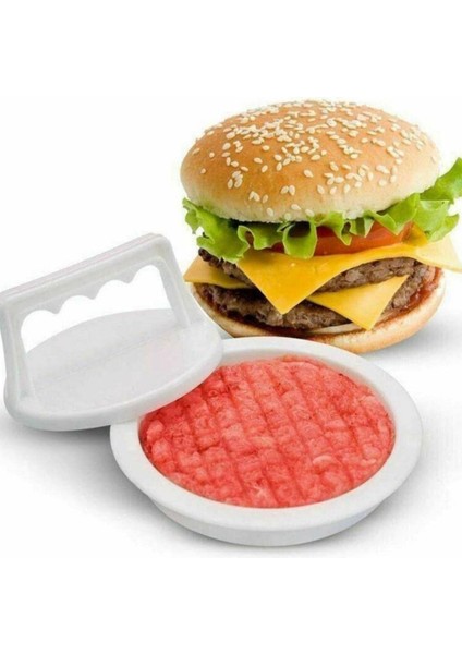 Hamburger Köfte Kalıbı Köfte Presi Şekillendirici Burger Press Pratik Köfte Yapma Aparatı