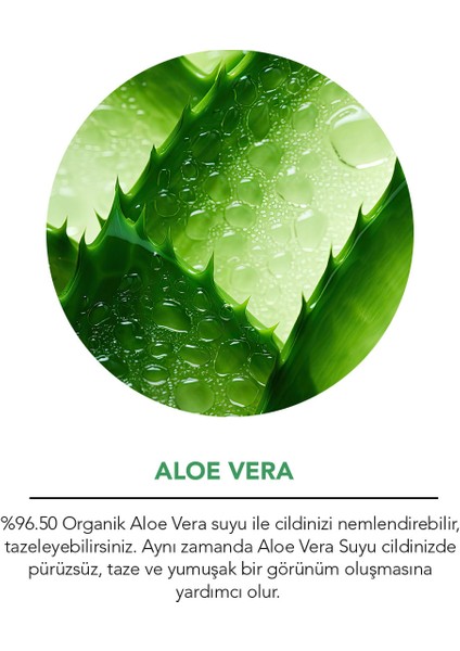 Organik Prebiyotik Aloe Vera Sprey 50 ml