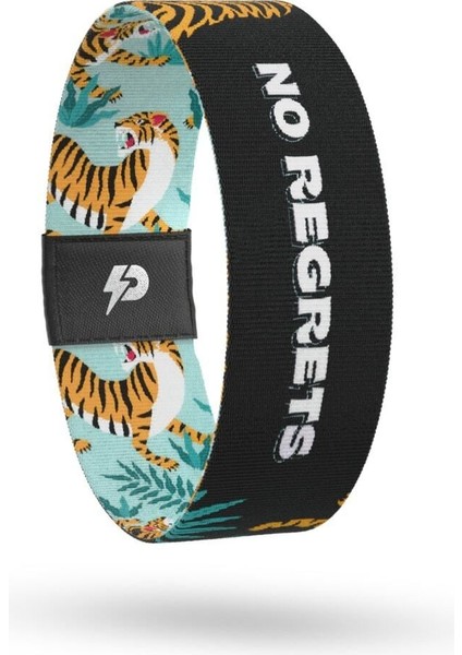 No Regrets - Geri Dönüşümlü Unisex Elastik Baskılı Bileklik ve Hatırlatıcı Kart fiyatları