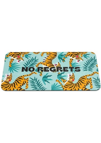 No Regrets - Geri Dönüşümlü Unisex Elastik Baskılı Bileklik ve Hatırlatıcı Kart modelleri