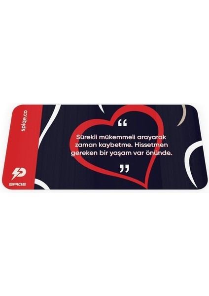 Think Less Feel More - Geri Dönüşümlü Unisex Elastik Baskılı Bileklik ve Hatırlatıcı Kart fırsatları