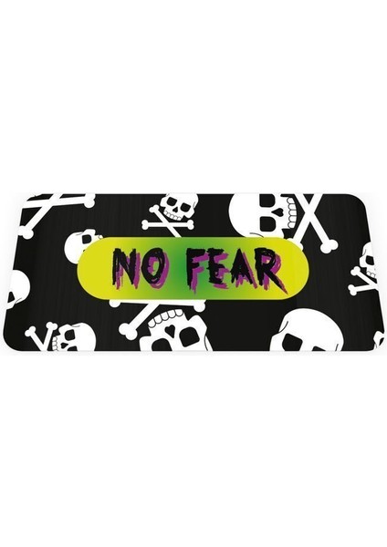 No Fear - Geri Dönüşümlü Unisex Elastik Baskılı Bileklik ve Hatırlatıcı Kart modelleri