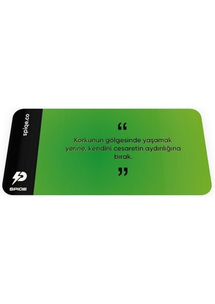 No Fear - Geri Dönüşümlü Unisex Elastik Baskılı Bileklik ve Hatırlatıcı Kart fırsatları