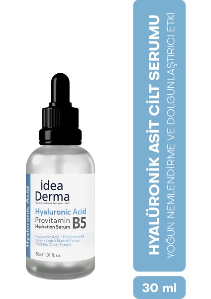 Idea Derma Hyaluronic Acid Provitamin B5 Hydration Serum 30 ml