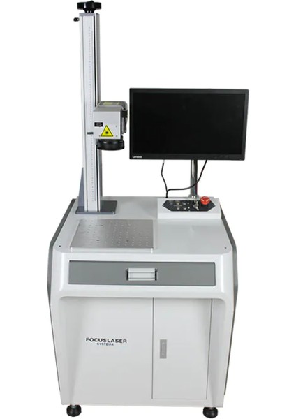 30W Oto Fokus Masalı Bilgisayarlı Fiber Lazer Markalama Makinesi modelleri