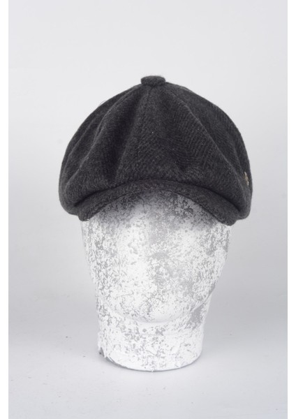 Kışlık 8 Yünlü Parca Balık Sırtı Model Peaky Blinders Kasket Şapka