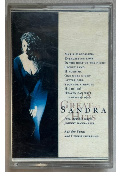 Sandra 18 Great Hits Kaset (Orjnal 1999 Dönem Baskı Kaset)