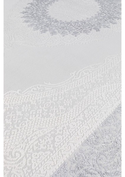 Bienal Saçaklı Modern Dokuma Halı 8654A-GRI fırsatları