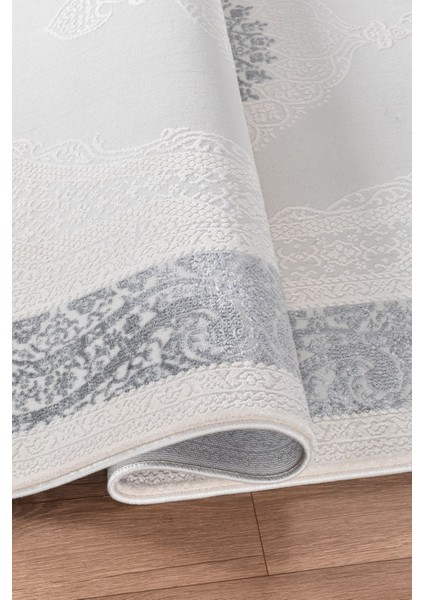 Bienal Saçaklı Modern Dokuma Halı 8654A-GRI indirimleri