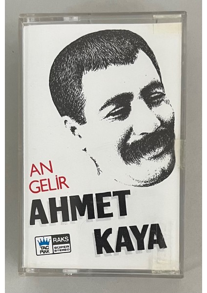 Ahmet Kaya An Gelir Kaset (Orjnal 1986 Dönem Kağıt Baskı Kaset)