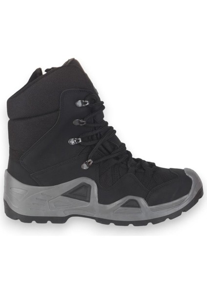 Erkek 39-45 Paraşüt Malzeme Bağlı Fermuarlı Kaymaz Anatomik Comfort Taban Bot