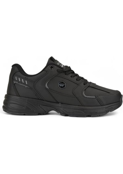 Unisex 36-40 Siyah Cilt Malzeme Comfort Sneaker