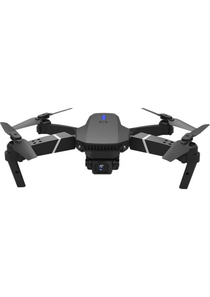 Pro Drone 4K Hd Kamera Katlanabilir Drone Yüksekliği Sabit Uzaktan Kumanda Pro Wifi Drone Hediye Oyuncaklar Çift Kamera 2 Pil (Yurt Dışından)