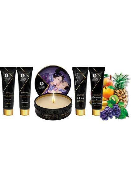 Geisha's Secret Paketi Shunga Geisha' Secret Paketi, Çilek ve Şampanya modelleri