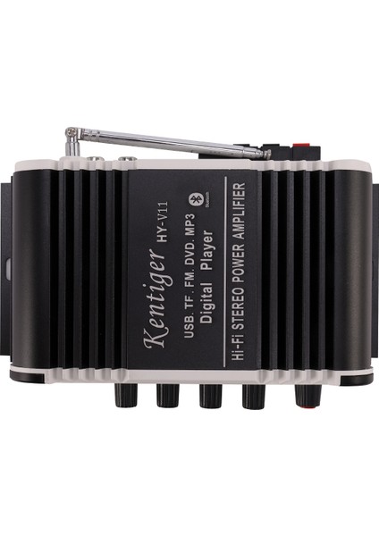 V11 Bluetooth Amplifikatör 2 Kanallı Süper Bas Ses Amplifikatörü Uzaktan Kumandalı Tf USB Fm 85DB Mp3 Fm Radyo (Yurt Dışından) indirimleri