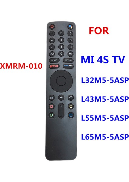 Yeni Xmrm-10 Mı Tv Için Uzaktan Kumanda Bluetooth Ses Uzaktan Kumanda Için Fit 4 S 4A Android Akıllı L65M5-5ASP L65M55ASP (Yurt Dışından)