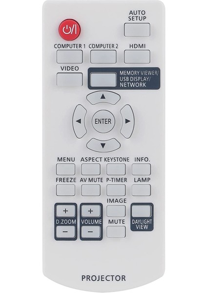 N2QAYA000116 LCD Video Projektör Için Yedek Uzaktan Kumanda PT-LB382 PT-LB332 PT-LW312 PT-LW362 PT-LB412 (Yurt Dışından)