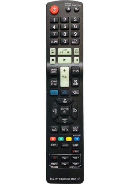 AKB73635401 Lg Blu-Ray 3D Kablosuz Kombinasyonu Için Uzaktan Kumanda Ev Sineması Uzaktan Kumanda Evrensel AKB73375504 (Yurt Dışından)