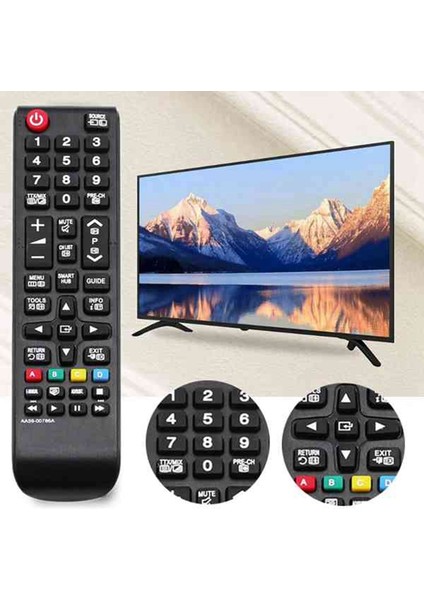 Akıllı Uzaktan Kumanda Değiştirme AA59-00786A AA5900786A LCD LED Akıllı Tv Televizyon Evrensel Uzaktan Kumanda (Yurt Dışından)