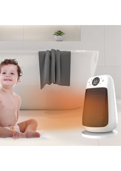 Elektrikli Ptc Isıtıcı Oda Uzaktan Kumanda Isıtma Dokunmatik Isıtıcılar Ev Dikey 90° Sallayarak Kafa Isıtıcı Abd Plug (Yurt Dışından)