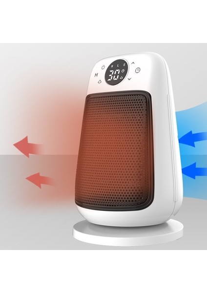 Elektrikli Ptc Isıtıcı Oda Uzaktan Kumanda Isıtma Dokunmatik Isıtıcılar Ev Dikey 90° Sallayarak Kafa Isıtıcı Abd Plug (Yurt Dışından)