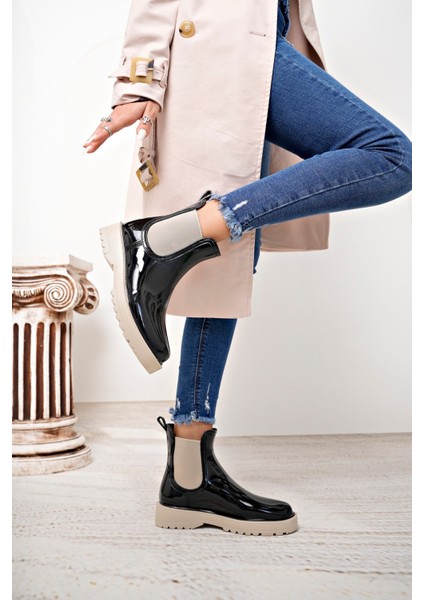 Drizzle Empress Kadın Yağmur Botu Su Geçirmez Lastikli Model ile Konforlu Tasarım