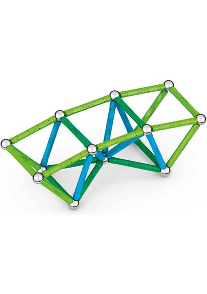 Geomag Manyetik Çubuklar Classic Seri Zeka Oyunu Manyetik Yapı Oyunu 60 Parça