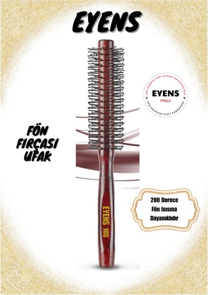 Erkek Fön Fırçası + Şekillendirici Wax Tarağı + 150 ml Kavanoz Wax Hediye