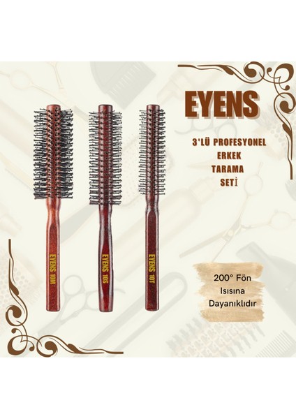 Çanta Hediyeli 4'lü Şekillendirme Seti - Saç Fırçası 200 Derece Fön Isısına Dayanıklıdır fiyatları