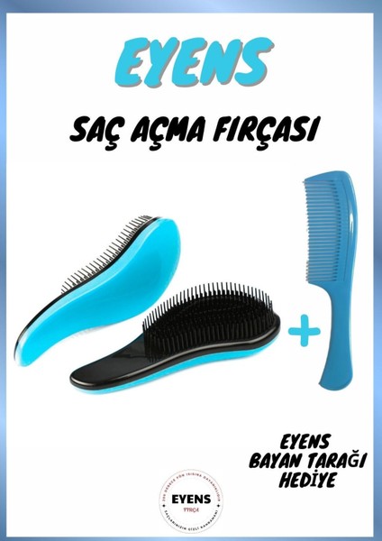 Saç Açma Fırçası + Tarağı Hediyeli