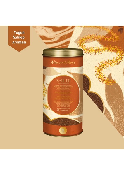 Mim And More Geleneksel Salep Tin 200 gr