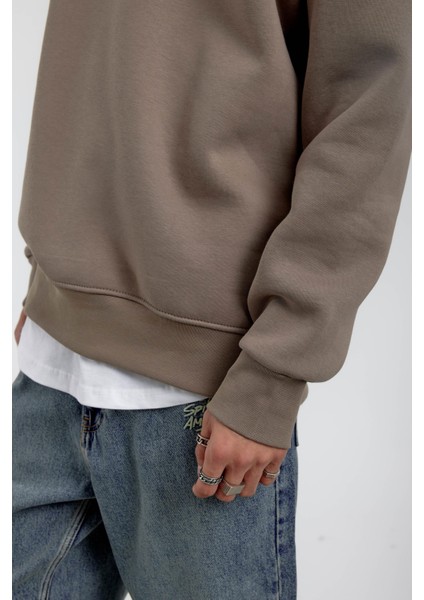 Vizon Holiday Palmiye Baskılı Sweatshirt modelleri