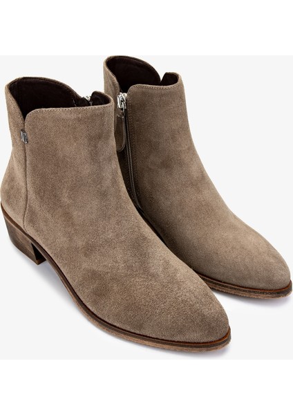 Kadın Deri Vizon Topuklu Bot 1029 10 Bn Bot SK24-25 Sugero Suet fiyatları
