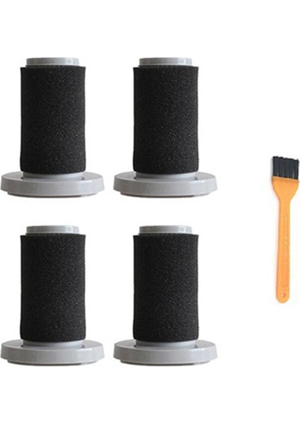 4 Adet Filtre Deerma DX700 DX700S Elektrikli Süpürge Temizleme Fırçası Derin Filtrasyon Yedek Aksesuar Parçaları (Yurt Dışından)