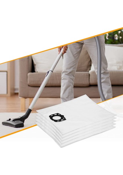 12 Paket Polar Filtre Torbaları Elektrikli Süpürge Için Yedek Wd4 Wd5 Wd6 Mv4 Mv5 Mv6, Toz Koruma Filtre Torbaları (Yurt Dışından)
