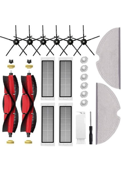 S5 S5 Max S6 Saf S6 Maxv S50 S51 S55 S60 S65 S6 Robotik Elektrikli Süpürge Için Yedek Aksesuarlar, B (Yurt Dışından)