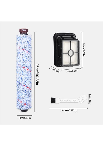 Crosswave 1785 2303 Elektrikli Süpürge Için Çoklu Fırça Ruloları, Crosswave 3'ü 1 Arada Aksesuar Için (Yurt Dışından) fırsatları