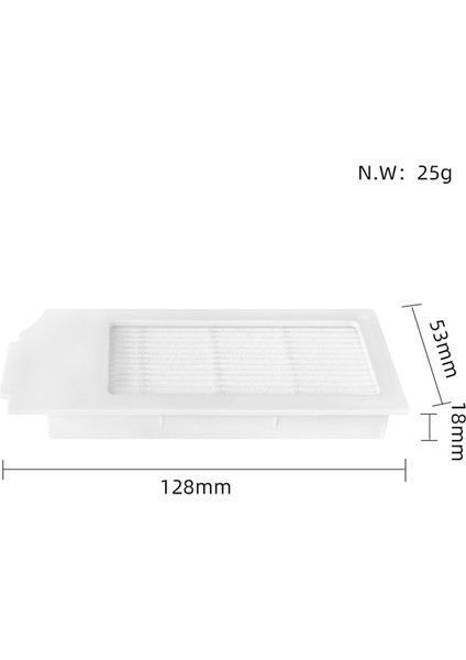 T10 Plus Robot Süpürge Yedek Parçaları Ana Yan Fırça Hepa Filtre Paspas Bezi Için Yedek (Yurt Dışından)