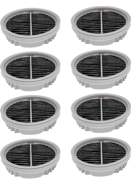 X20 / X30 / X30 / S2 / F8 Storm Pro Kablosuz Elektrikli Süpürge Için 8 Pcs Hepa Filtre Yıkanabilir (Yurt Dışından)