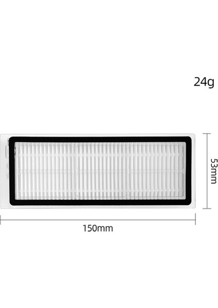 2 Adet 360 Süpürme Robotu X95 X90 Filtre Aksesuarları Yıkanabilir Filtre Elemanları Için Uygun (Yurt Dışından)