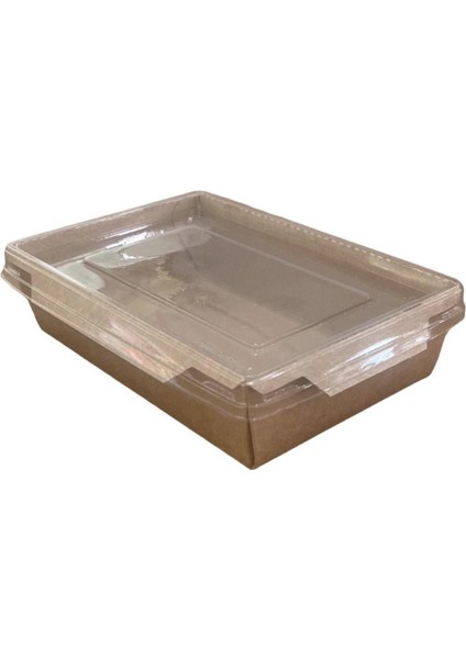 Yemek Kutusu Kraft 500ML Kap+Kapak 450 Adet